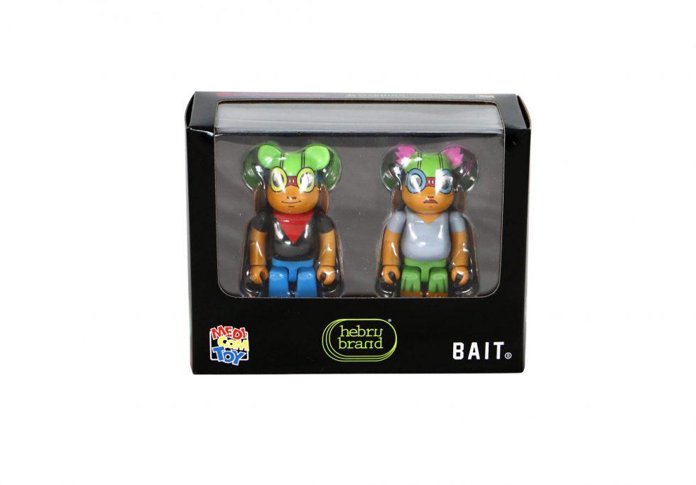 Hebru Brantley Flyboy & Lil Mama Bearbrick 100% Set (1 of 2)