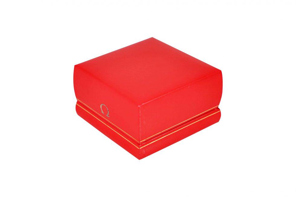 Vintage Red Omega Cuff Watch Box (1 of 6)