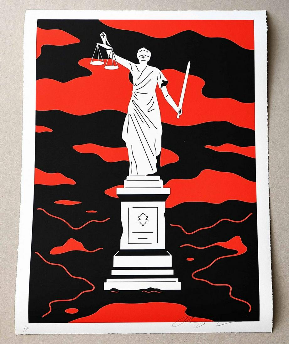 Cleon Peterson Monument To Power Law LTD ED 100 (1 of 3)