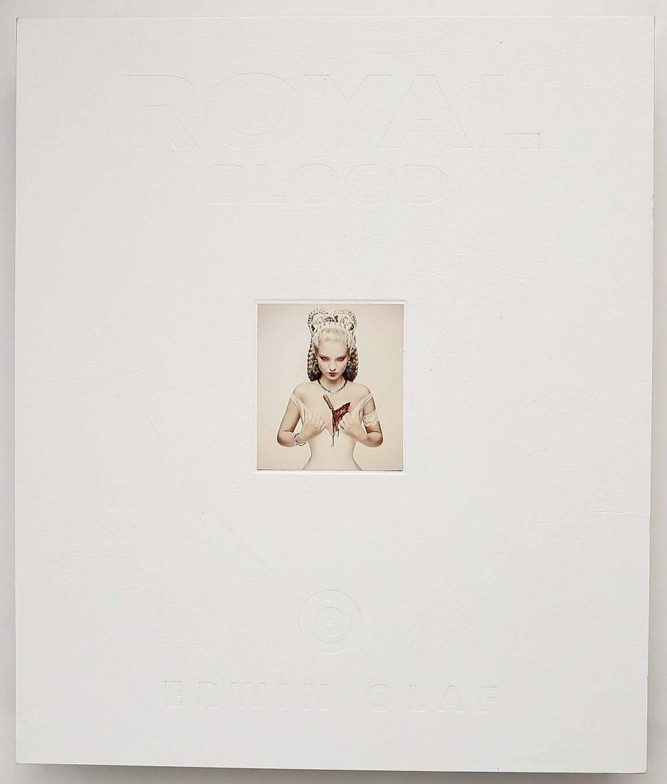 Rare Erwin Olaf Royal Blood Box Set Limited Edition: Artist: Erwin Olaf Title: Royal Blood, Box Set Description: Unframed Chromogenic prints. Approximate Dimensions: 15.2 × 12.6 in. / 38.5 × 32 cm. Edition: 1997 Provenance: Private coll