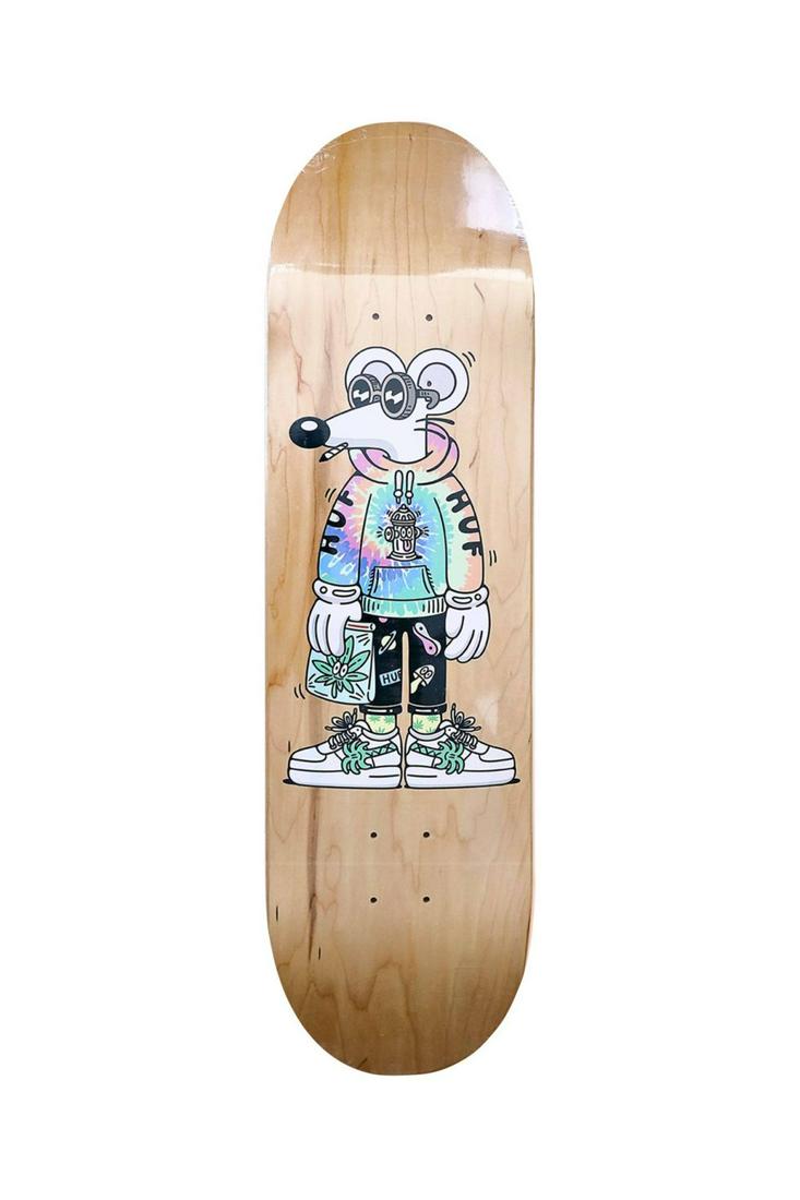 Steven Harrington x Huf Doobie the Skate Rat Skateboard (1 of 2)