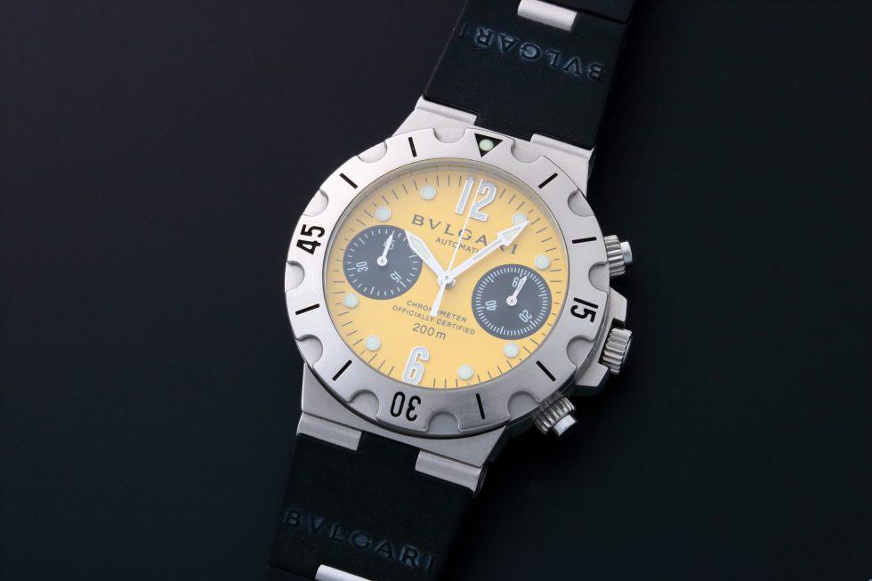 Bvlgari Diagono Scuba Chronograph Watch SC38C10SV-SLN Limited Edition (1 of 6)