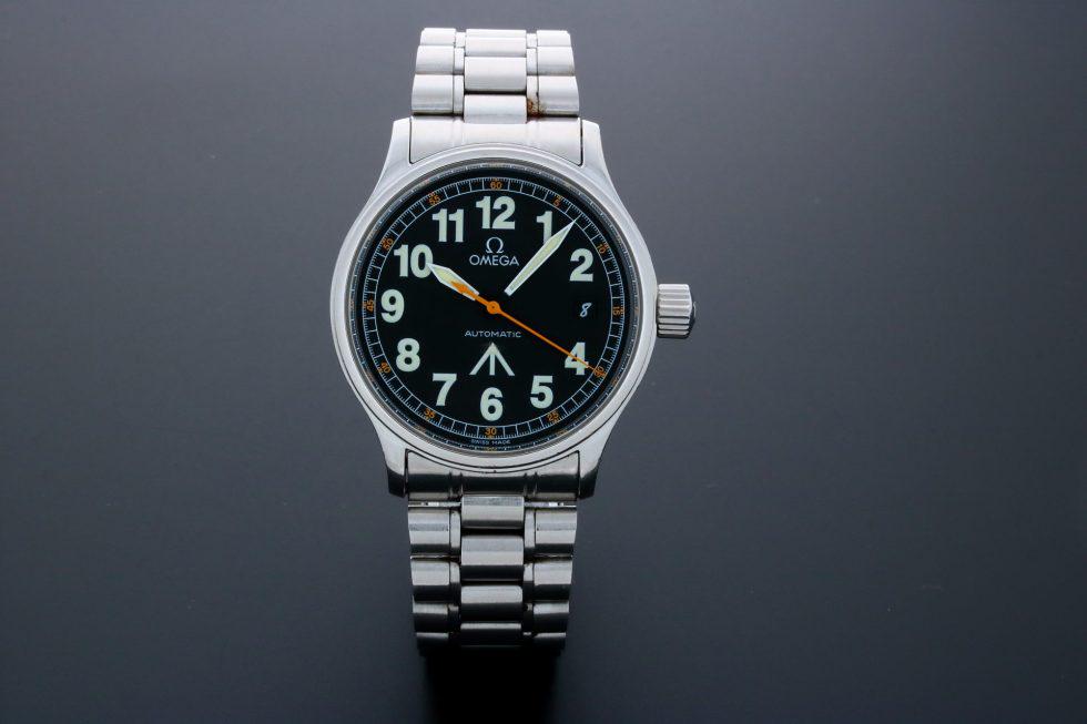 Rare Omega 5202.51 Dynamic RAF Logo Watch (1 of 5)