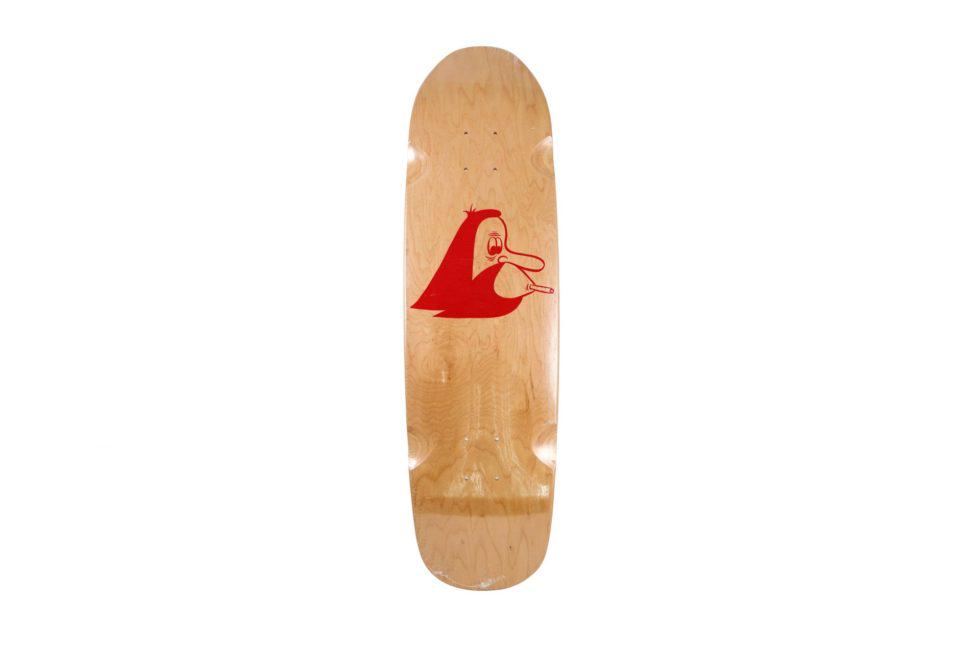 Barry McGee x Huf Cruiser Skateboard With Zine: Artist: Barry McGee Title: Barry McGee character on cruiser skate deck with Barry McGee zine Collaboration: Huf Edition: 2015 Provenance: Private collection Condition Report: Never be