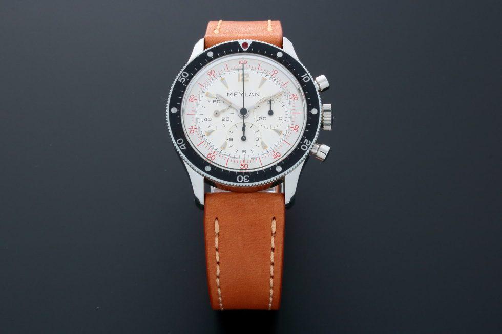 Vintage Meylan Decimal Chronograph Watch 816A (1 of 5)