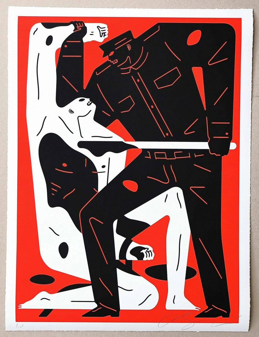 Cleon Peterson Blood & Soil III Print Black LTD ED 125 (1 of 3)