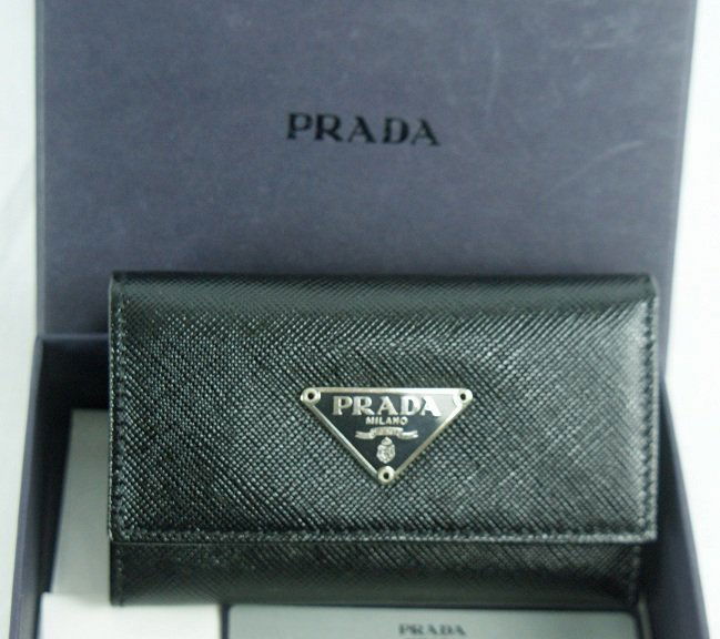 Prada Key Chain Wallet: New in the box Prada multiple key holder wallet.