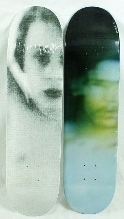 Harmony Korine Skateboard 2 Deck Set: Harmony Korine (American film director, producer, screenwriter, and author) 2 deck set made by Supreme New York, limited run, screen print on skateboard, "Macaulay" and "Shirtless Man."
