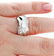 18k White Gold 1.0ct Diamond Ring - 3