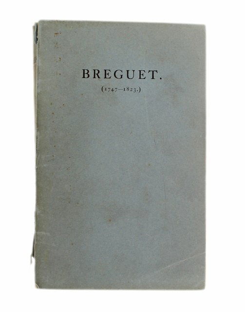 Very Rare Breguet Book Sir David Salomons 1747-1823: Very rare "Breguet (1747 - 1823)" by Sir David Lionel Salomons, London, printed in 1921. Illustrated with over 150 photographic reproductions and other plates, 233 pages. Pages 116 to the end are all