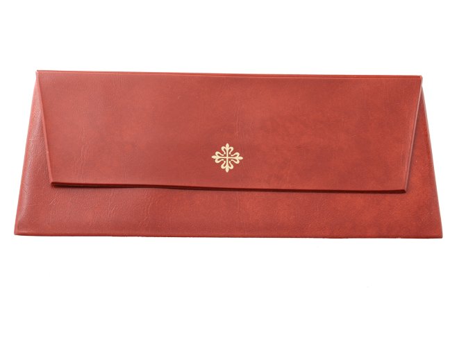 Vintage Patek Philippe Document Holder 2499 3450 3448: Early vintage Patek Philippe document, warranty holder. Appears to be in good condition. A must have to store your Patek Philippe 2499, 3450 or 3448 certificate of origin.