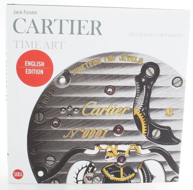 Cartier Time Art Mechanics of Passion Book by Jack: "Cartier Time Art Mechanics of Passion" book by Jack Forster featuring 290 color images, many of them full-page. This lavish volume presents Cartier`s most famous and complicated watches in a new neve