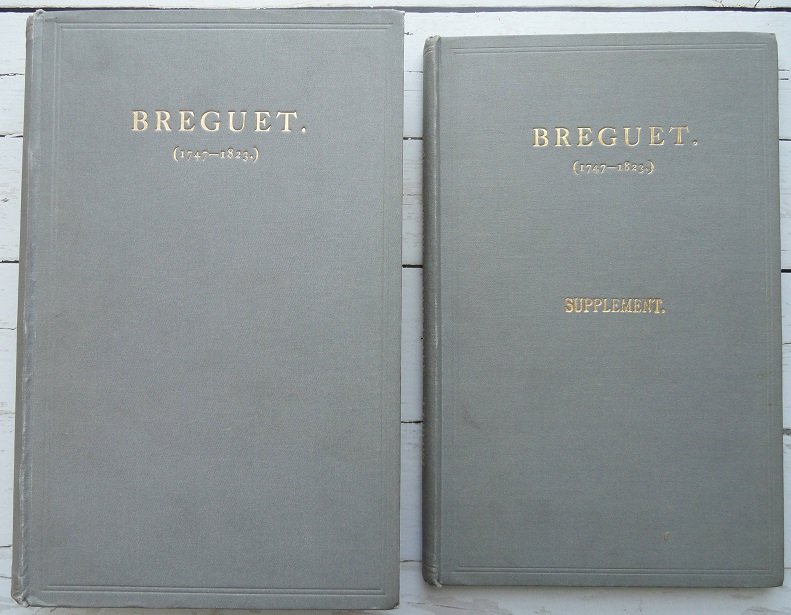 Breguet 1747 - 1823 Book By Sir David Lionel Salomons: Very rare "Breguet (1747 - 1823)" by Sir David Lionel Salomons, London, printed in 1921. Illustrated with over 150 photographic reproductions and other plates, 233 pages. Pages 116 to the end are all