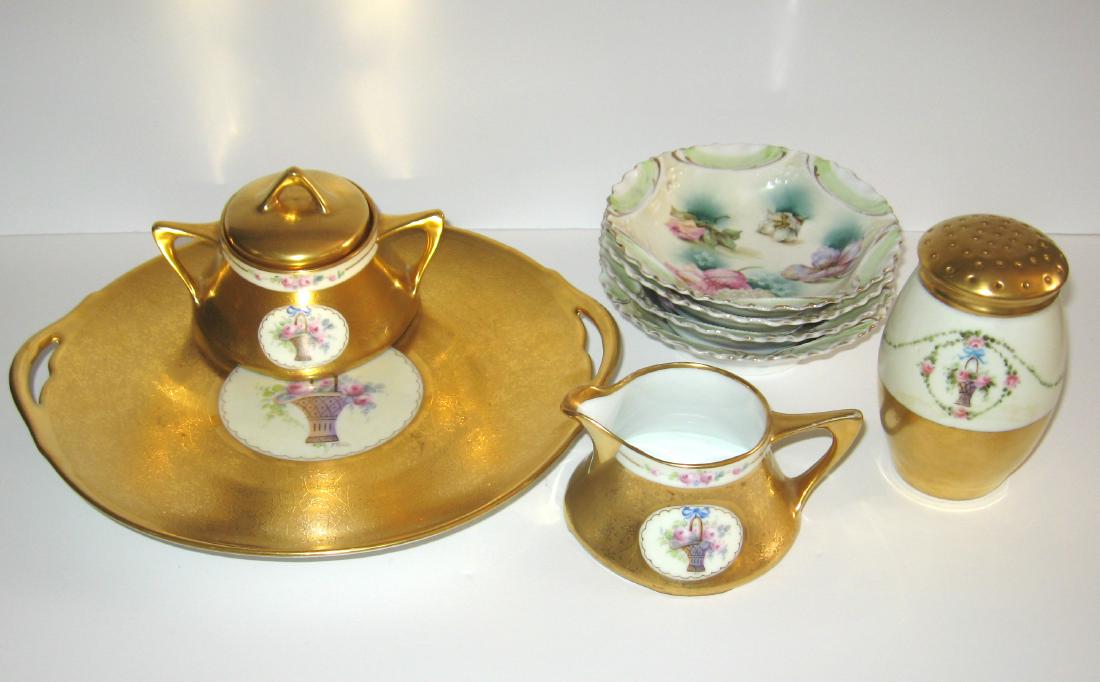 Eight piece grouping of Vintage porcelain (1 of 4)