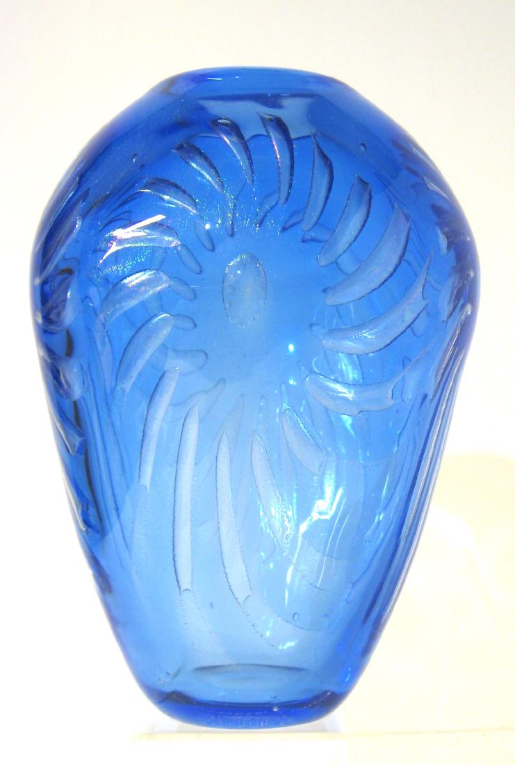 David Huchthausen glass vase, (1 of 6)
