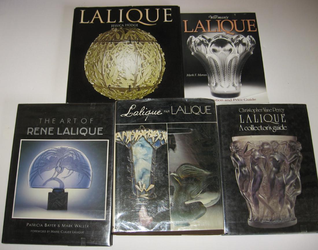 Five books on Lalique (1 of 4)