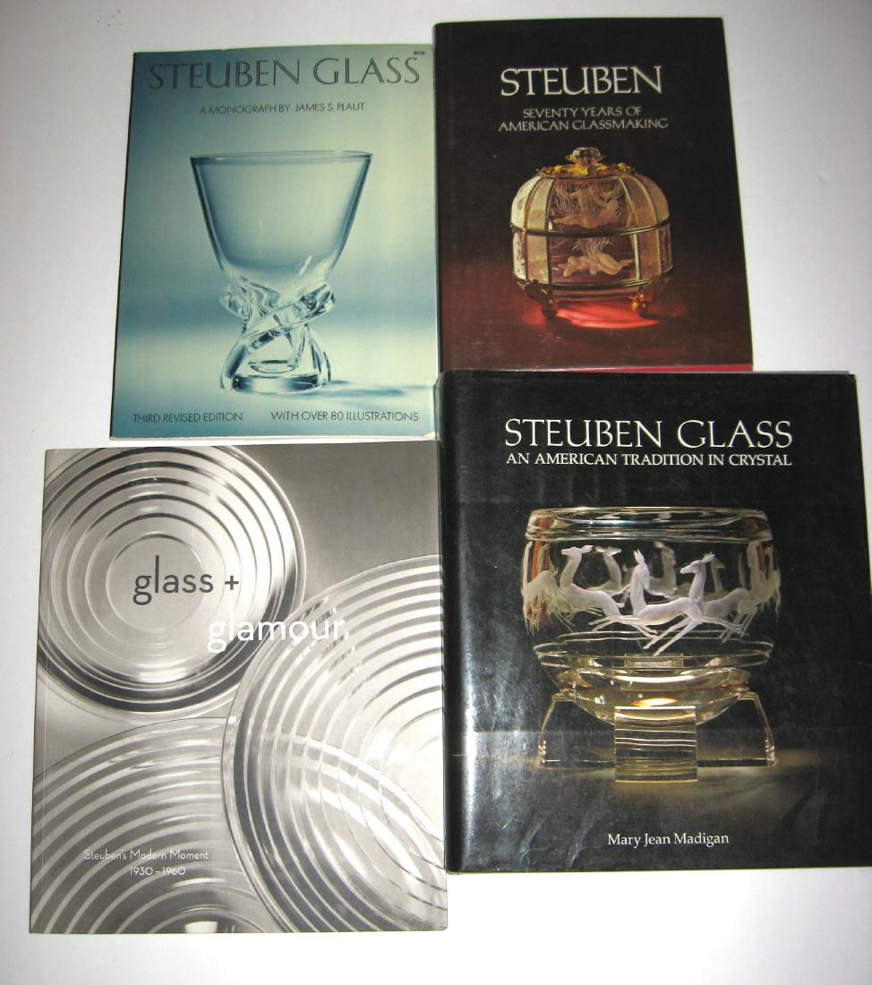 Group of four Steuben reference books, (1 of 4)