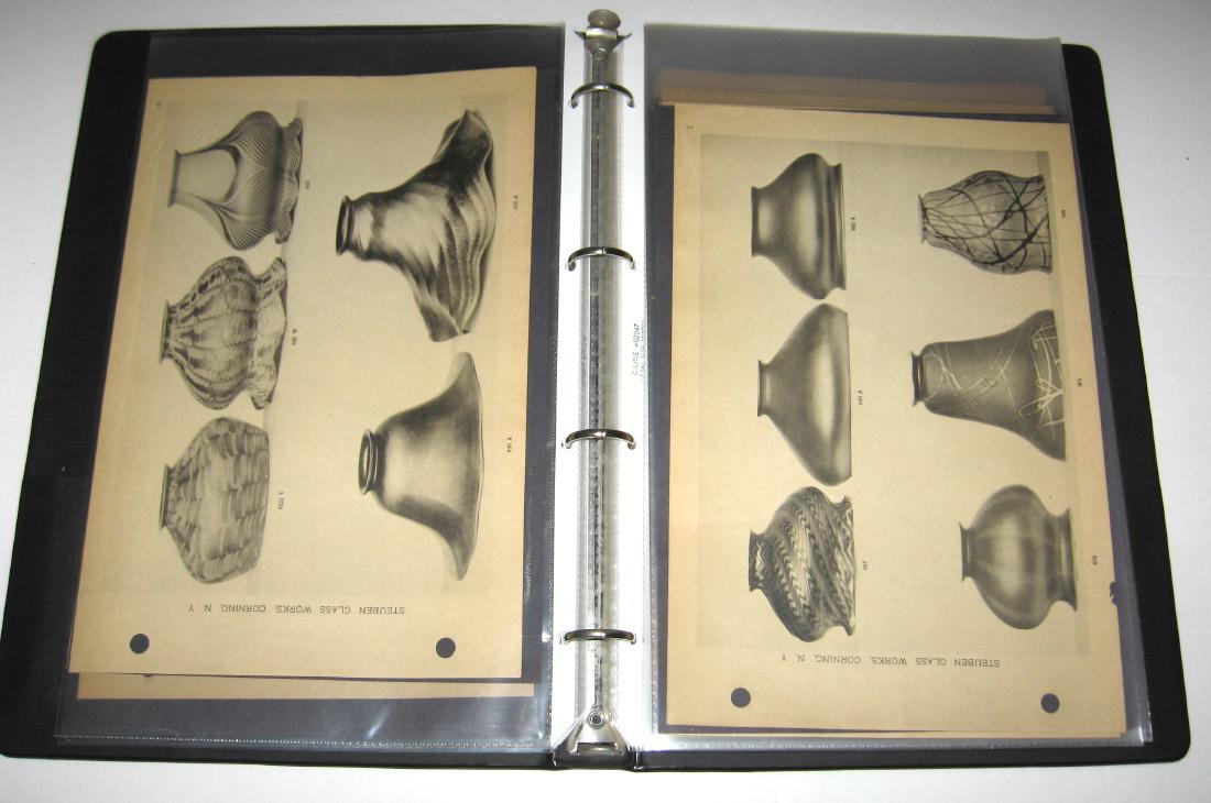 Carder Steuben factory lamp catalog, (1 of 6)