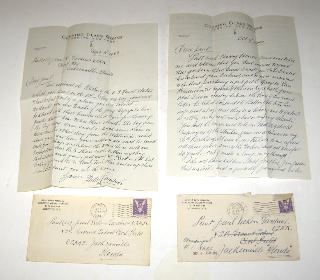 Two letters from Frederick Carder (1 of 5)
