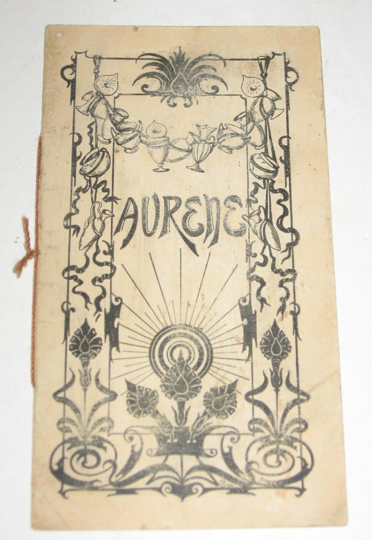 Rare small brochure titled "Aurene" (1 of 2)