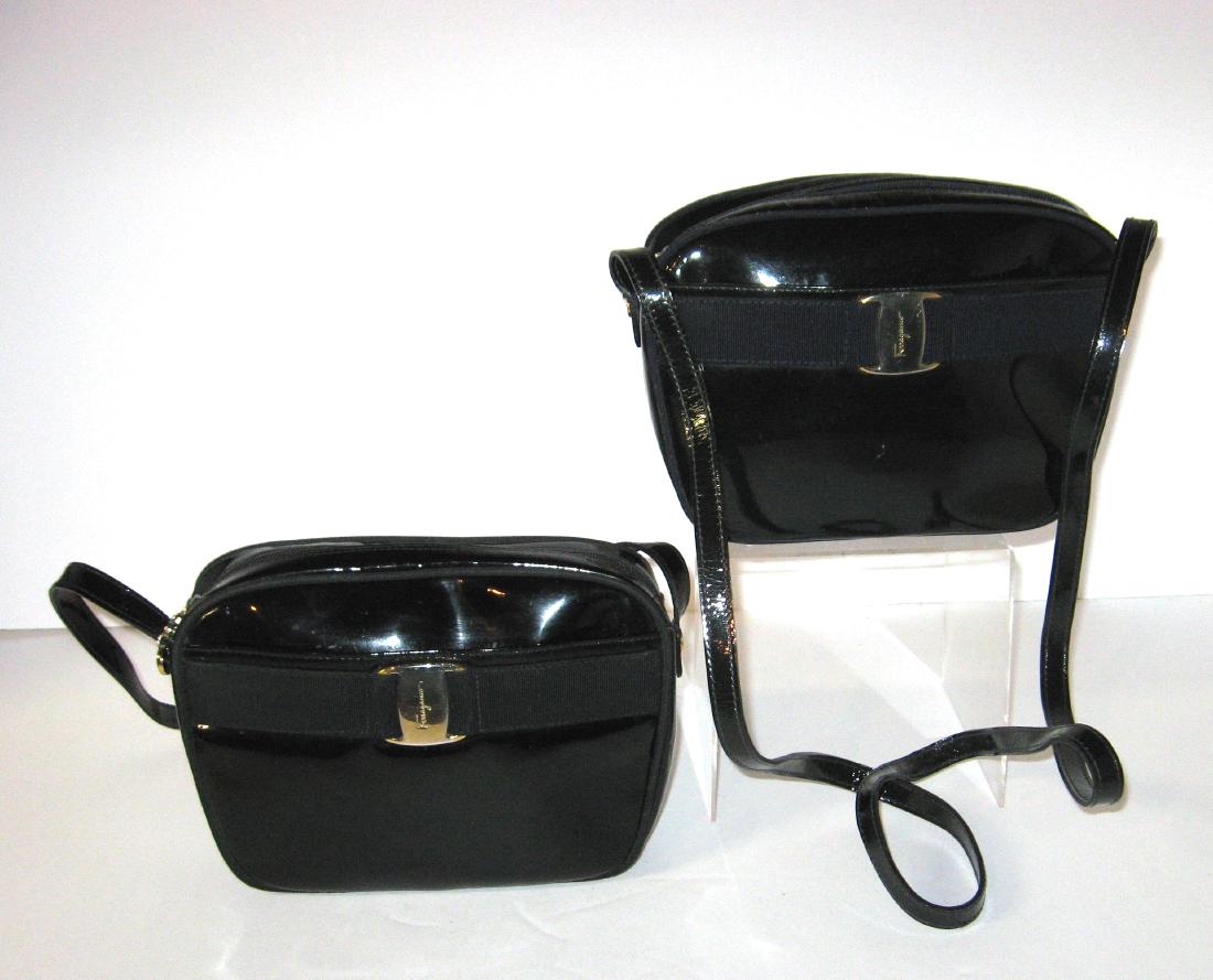 Two Salvatore Ferragamo hand bags, (1 of 6)