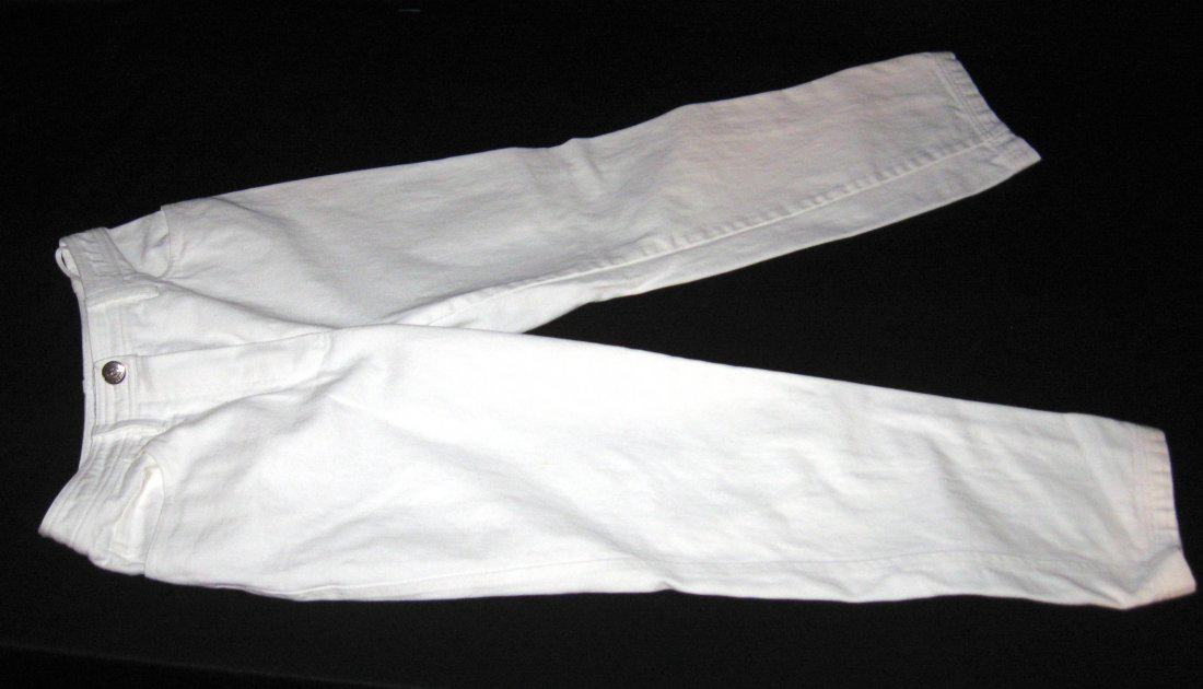 Chanel white jeans, (1 of 3)