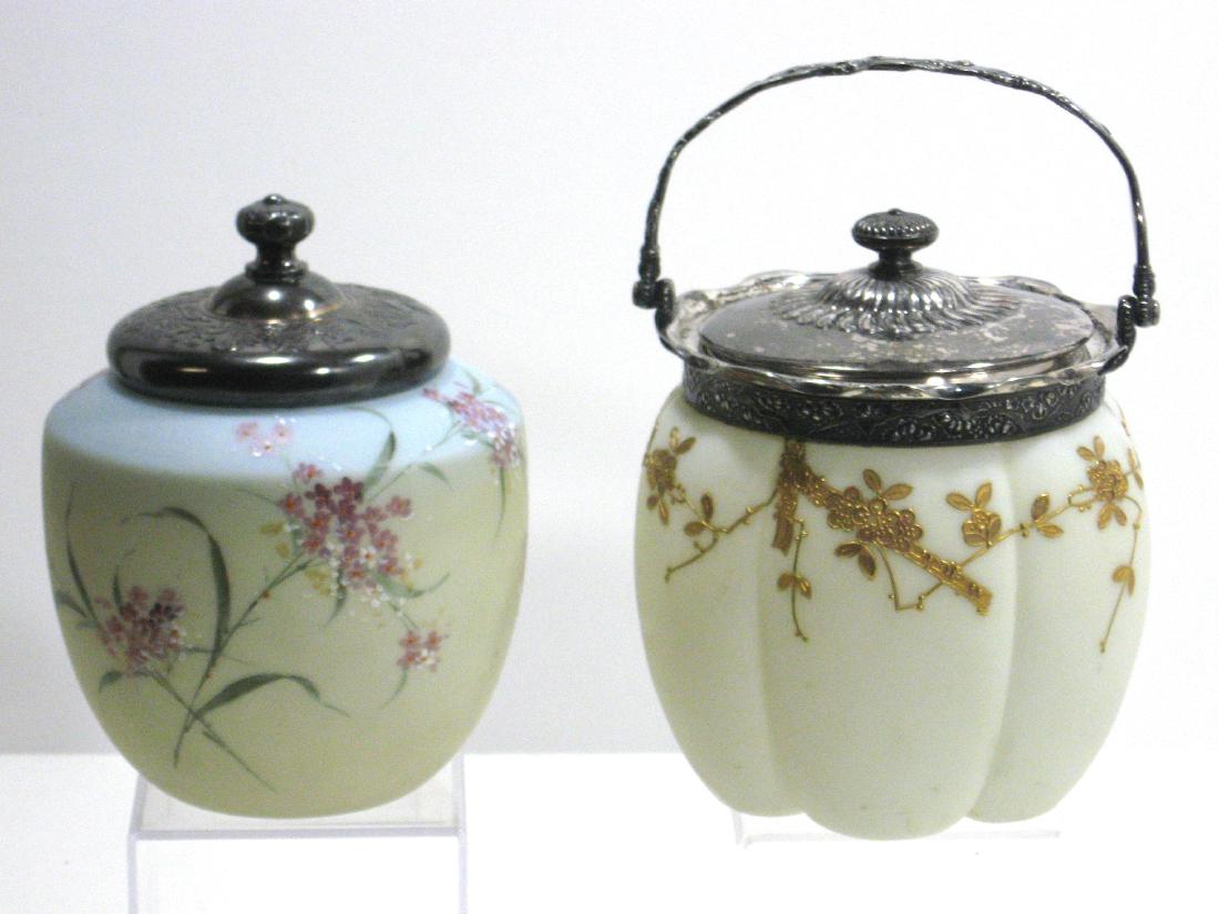 Two Mt. Washington biscuit jars, (1 of 5)