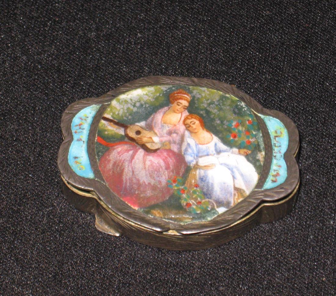 Rare diminutive sliver compact, (1 of 4)