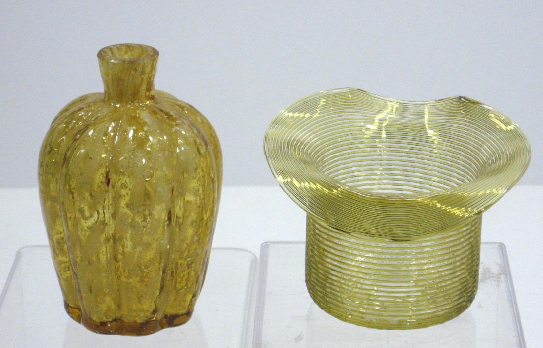 Two Victorian glass items, (1 of 5)