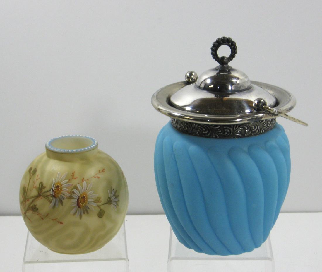 Two Victorian glass items (1 of 5)