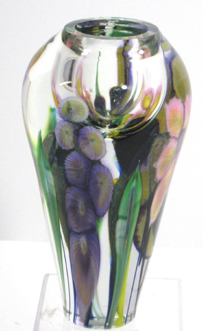 David Lotton optic crystal vase (1 of 4)