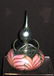 Daniel Lotton glass perfume bottle,