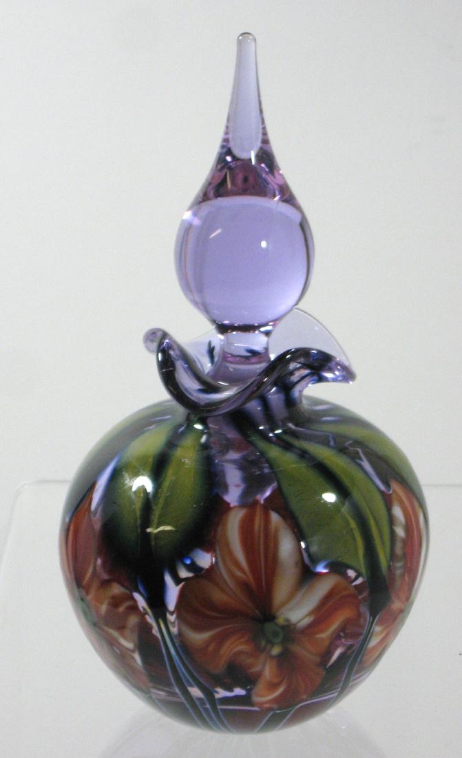 Charles Lotton glass perfume bottle, (1 of 5)