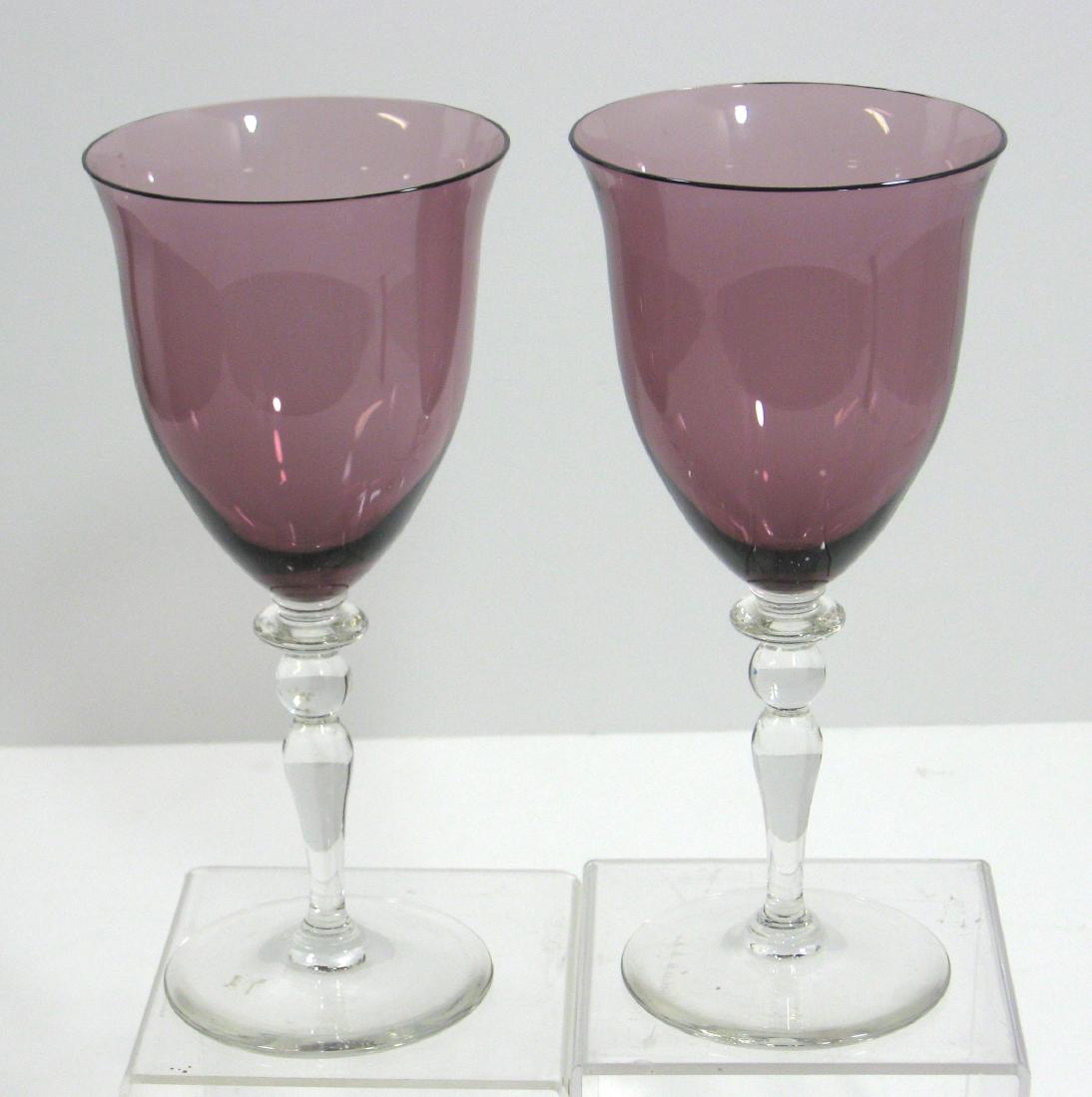 Two Steuben experimental goblets (1 of 4)