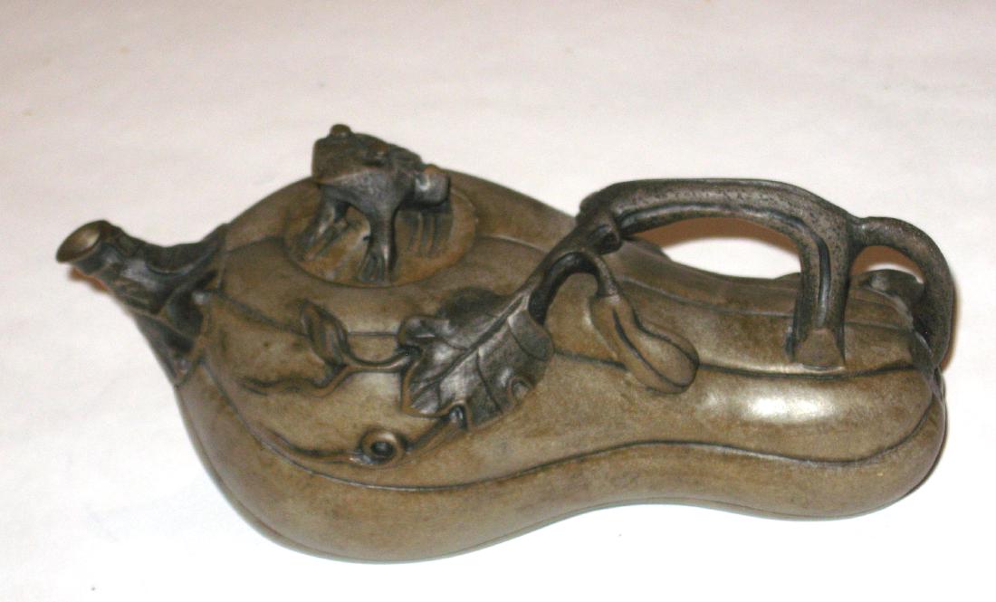 Chinese figural tea pot, (1 of 5)