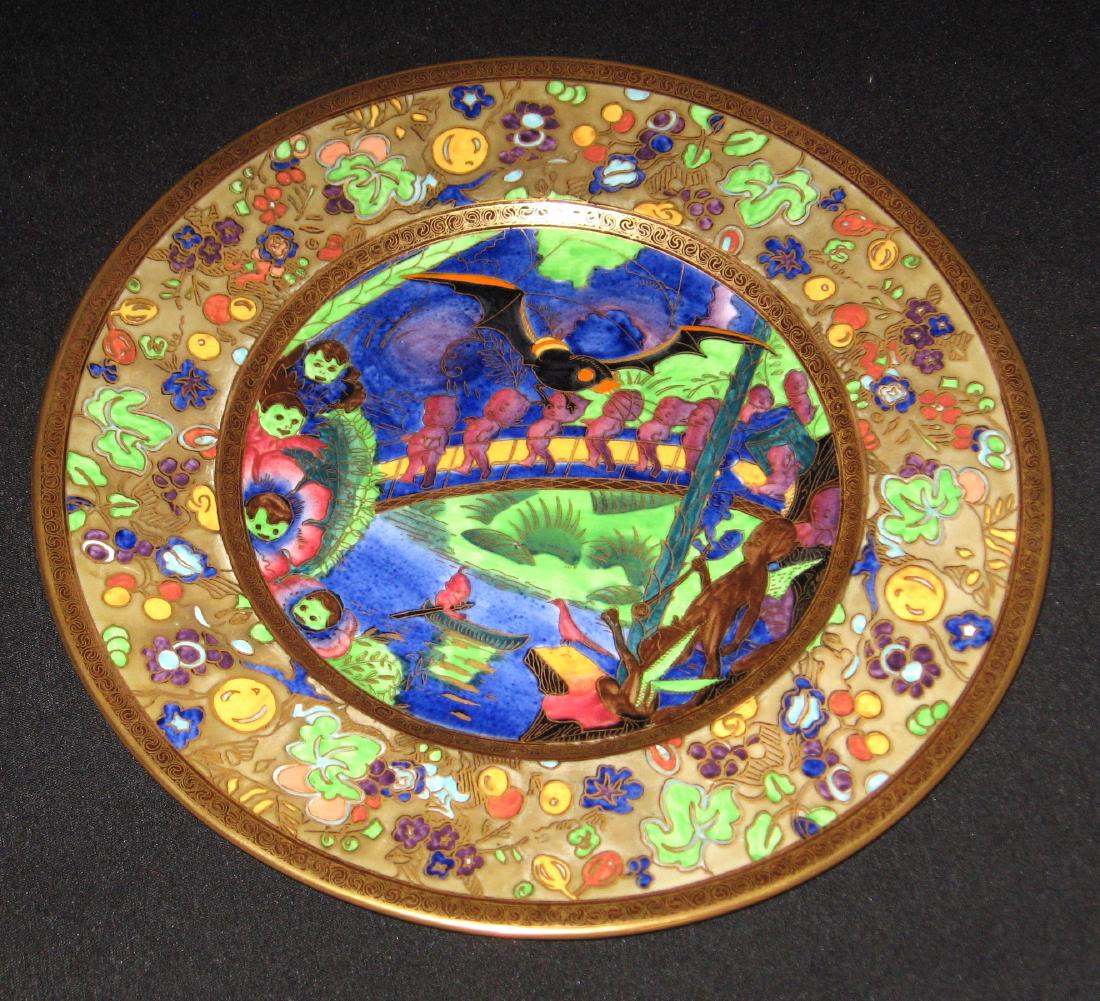Wedgwood Fairyland Luster plate, (1 of 5)