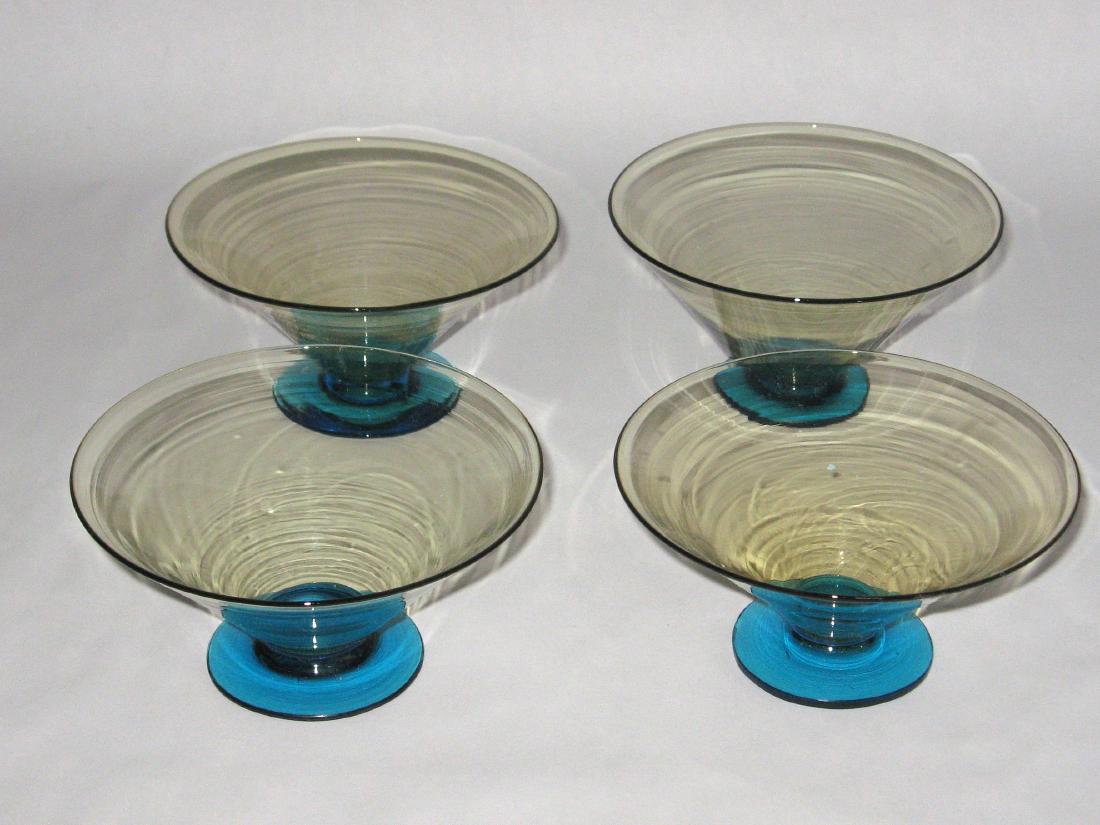 Four Steuben glass sherbets (1 of 4)