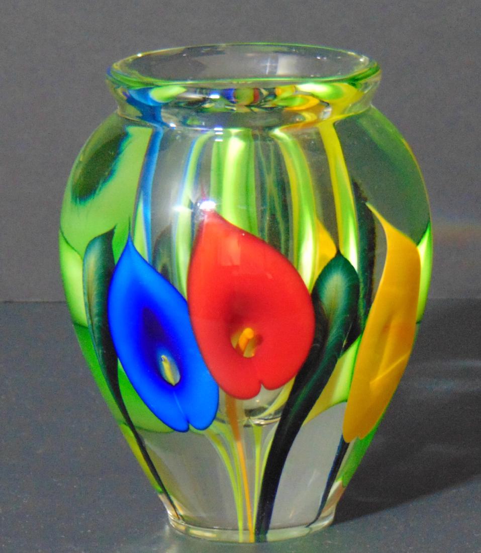 Scott Bayless paperweight glass vase (1 of 5)