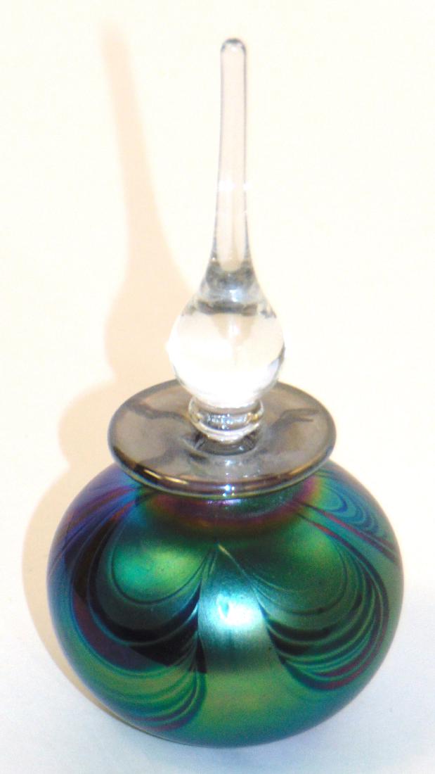 Diminutive art glass perfume (1 of 3)