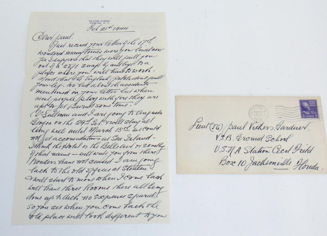 Original Carder letter to Paul Gardner (1 of 3)