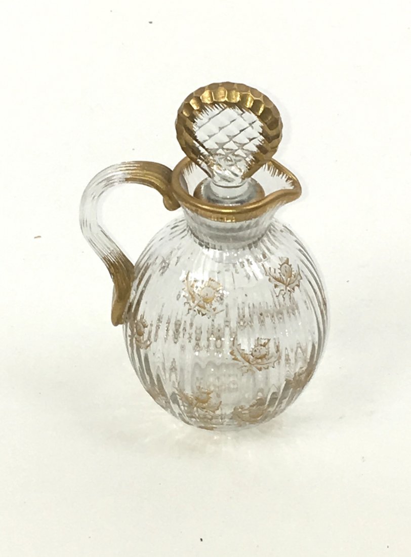 Daum Nancy French glass pitcher (1 of 5)