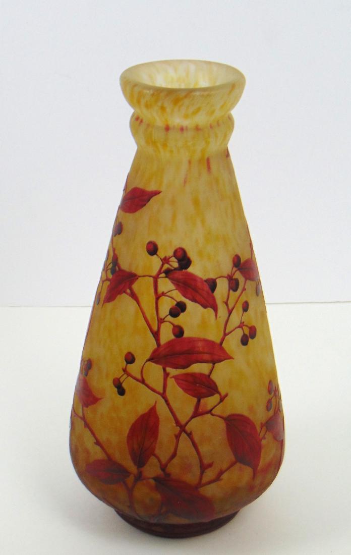 Daum Nancy French cameo vase (1 of 6)