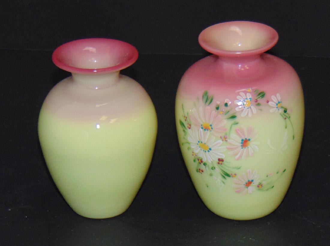 Two Pairpoint Burmese vases (1 of 2)