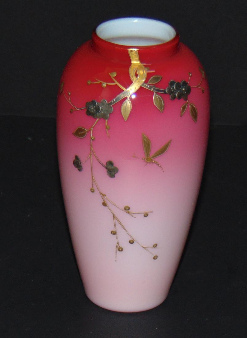 Webb Peachblow shouldered vase (1 of 4)