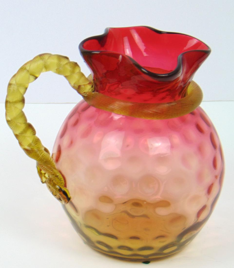 Amberina Robe Twist Water Pitcher (1 of 5)