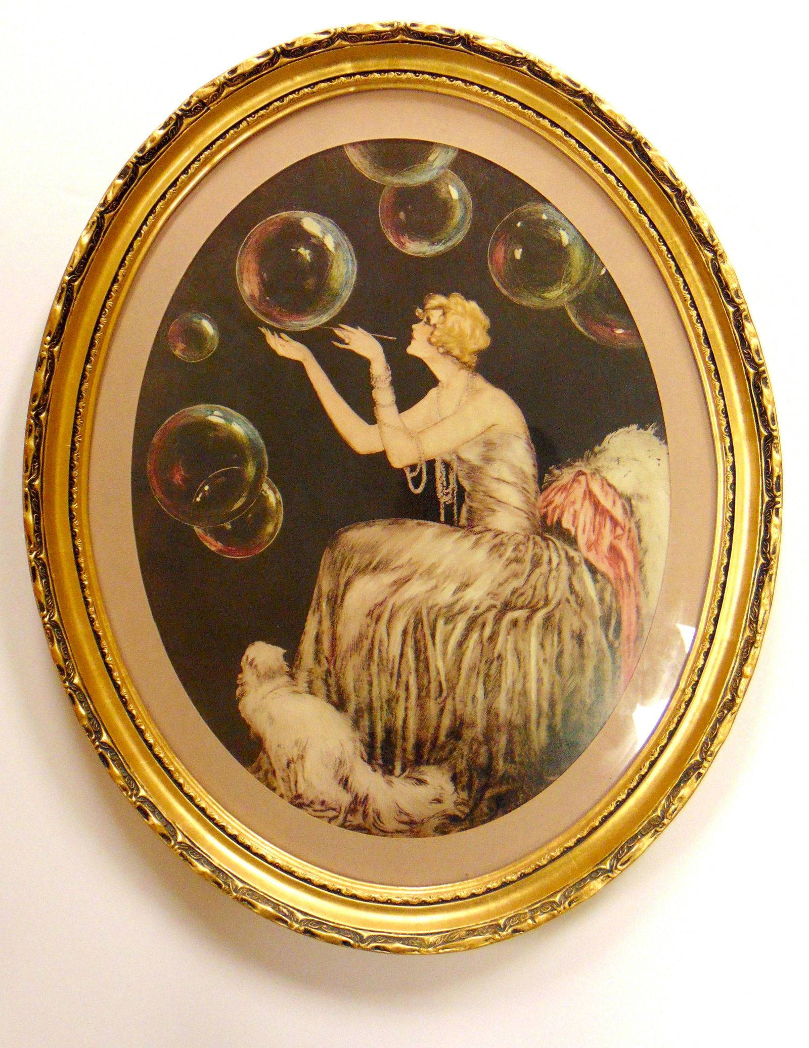 Louis Icart later framed print (1 of 3)