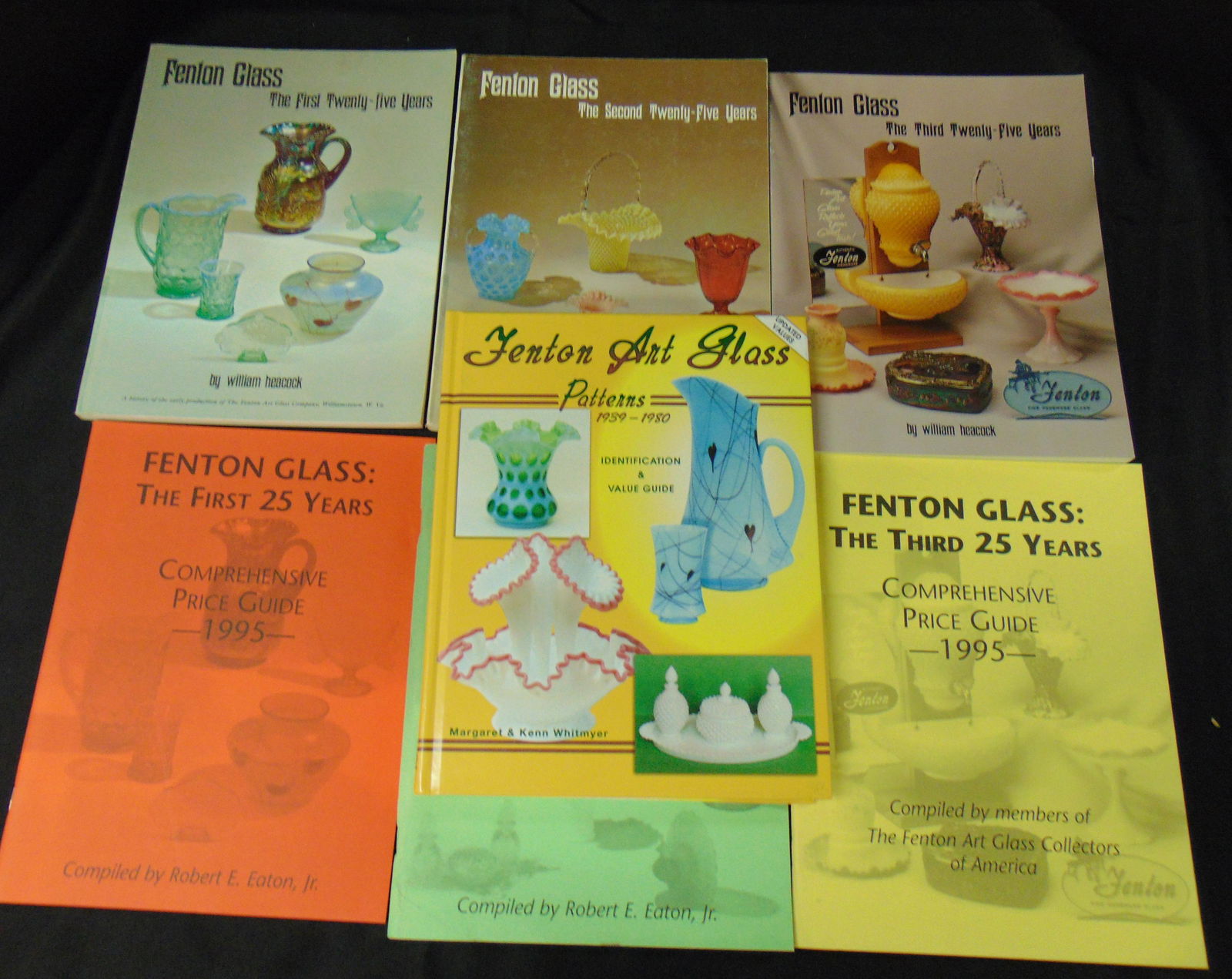 Seven books on Fenton glass (1 of 3)