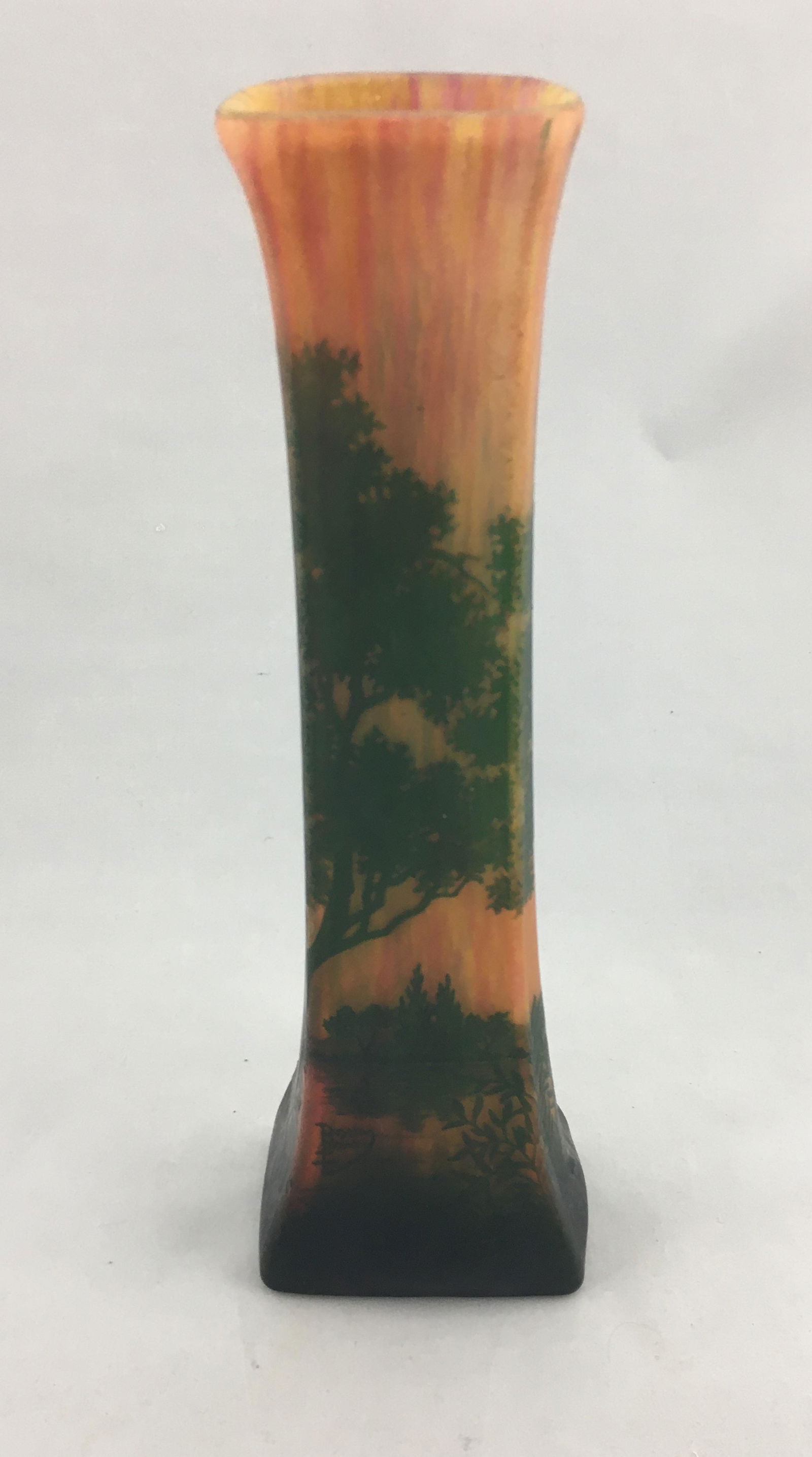 Daum Nancy French cameo glass vase (1 of 5)