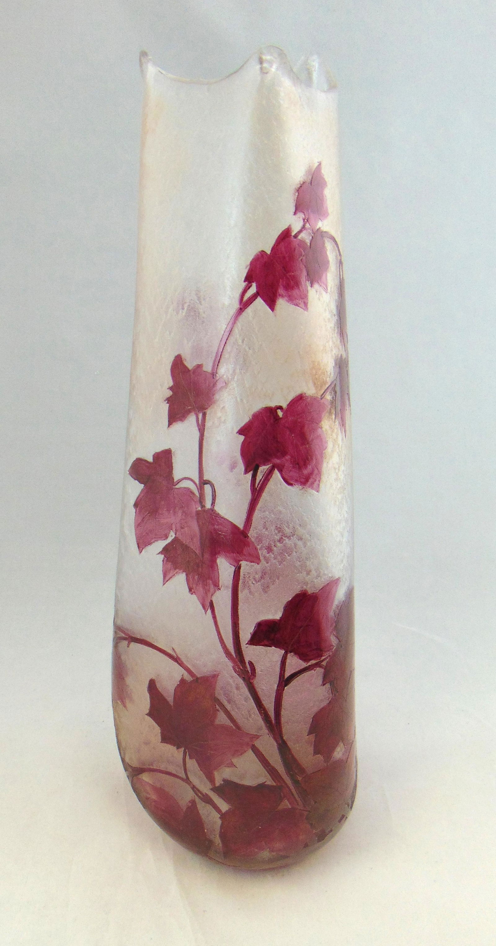 Legras French cameo glass vase (1 of 5)