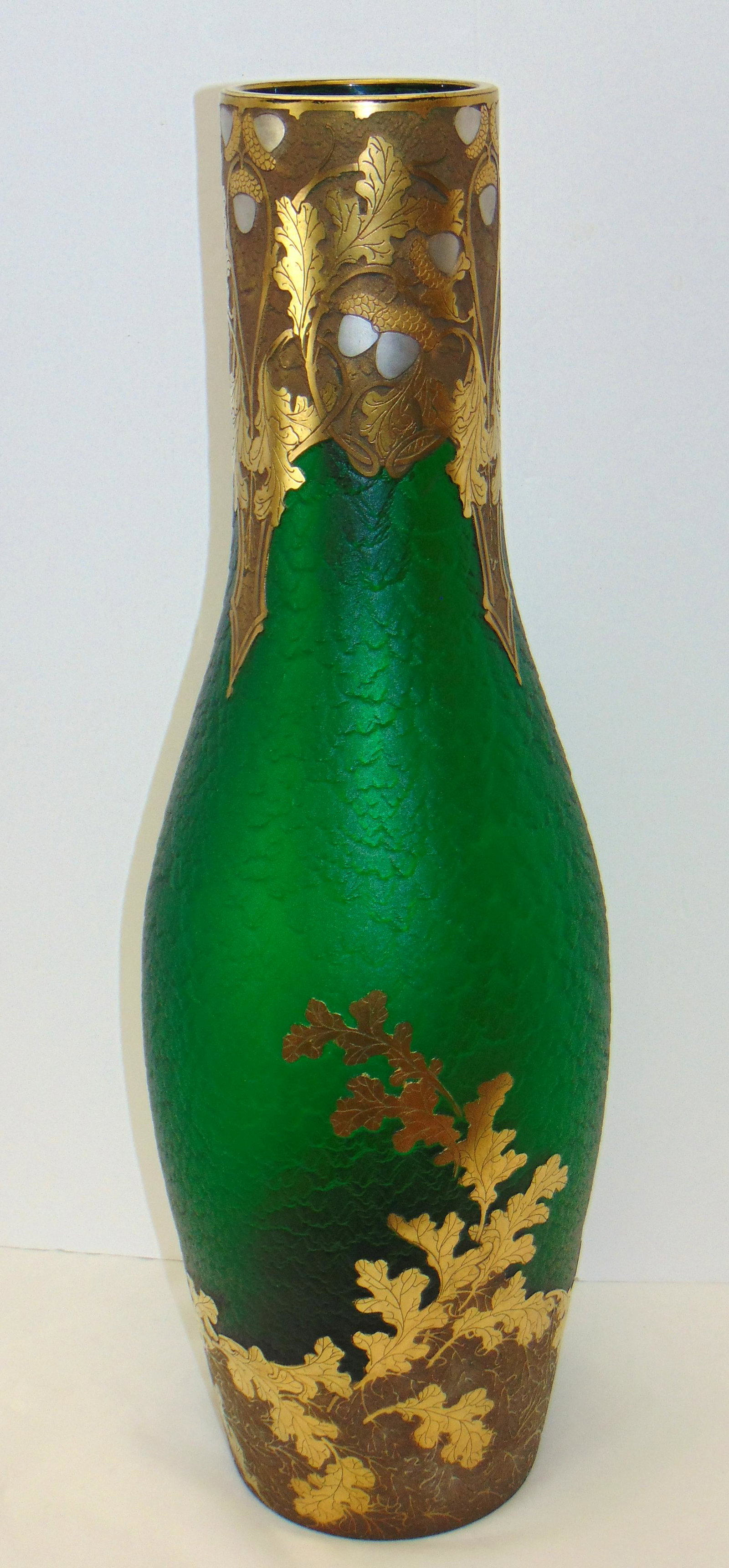 Massive Legras French cameo glass vase (1 of 9)
